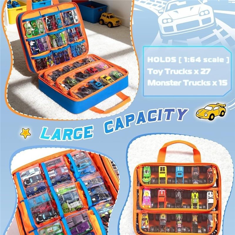 WOWFU- Truck Storage Case With - đánh giá và giá Hot Wheels Car Monster Trucks