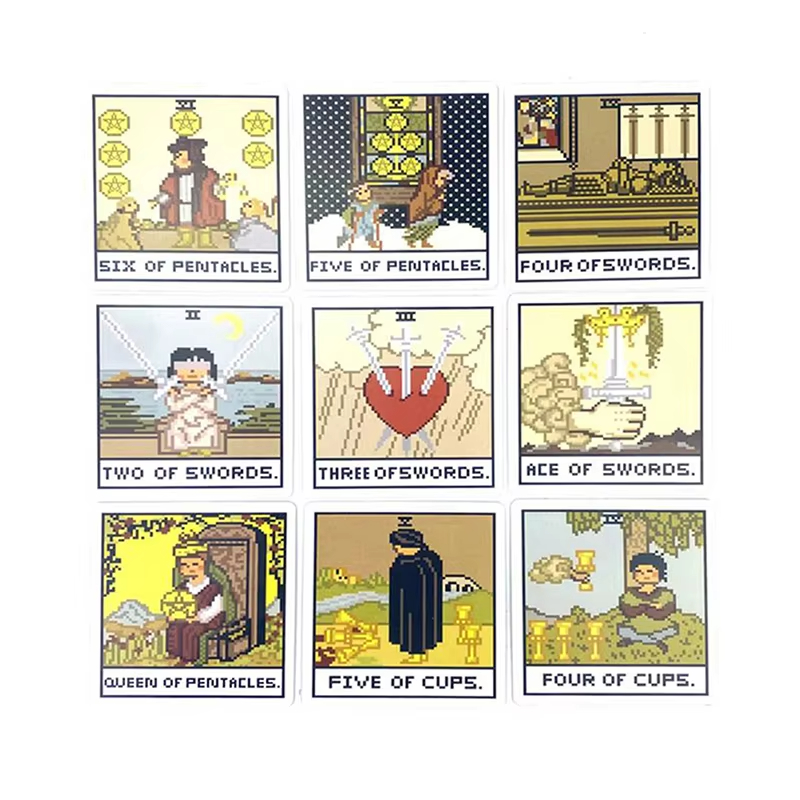 8 Bit Fantasy Tarot Deck Card  - đánh giá và giá Board Game Of Life