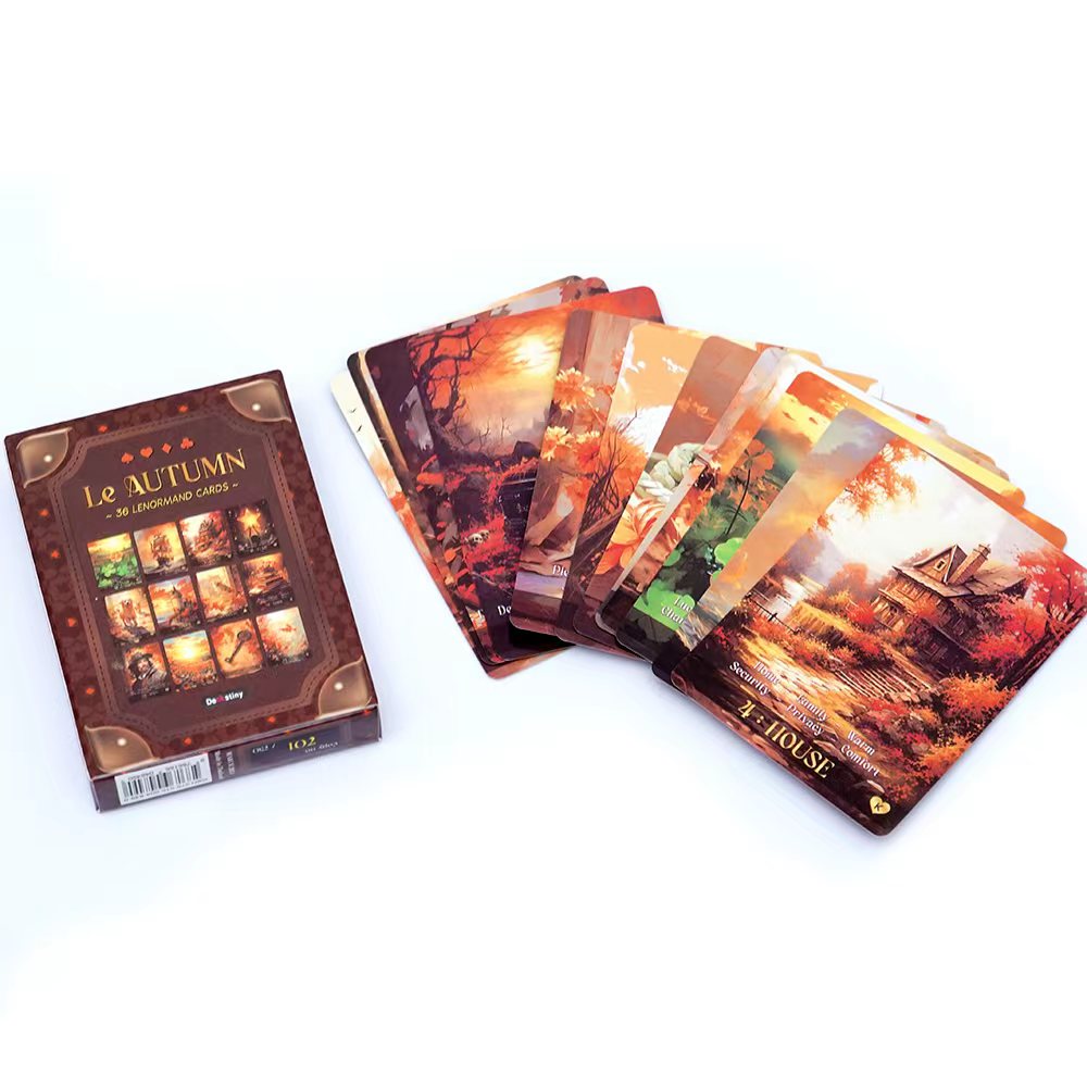 Lenormand Tarot Deck Le Autumn - đánh giá và giá Board Game Of Life