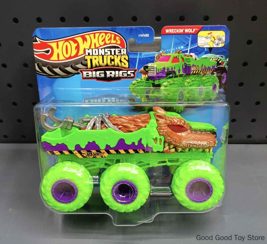 Hot Wheels Mega Wreckin Wolf S - đánh giá và giá Hot Wheels Car Monster Trucks
