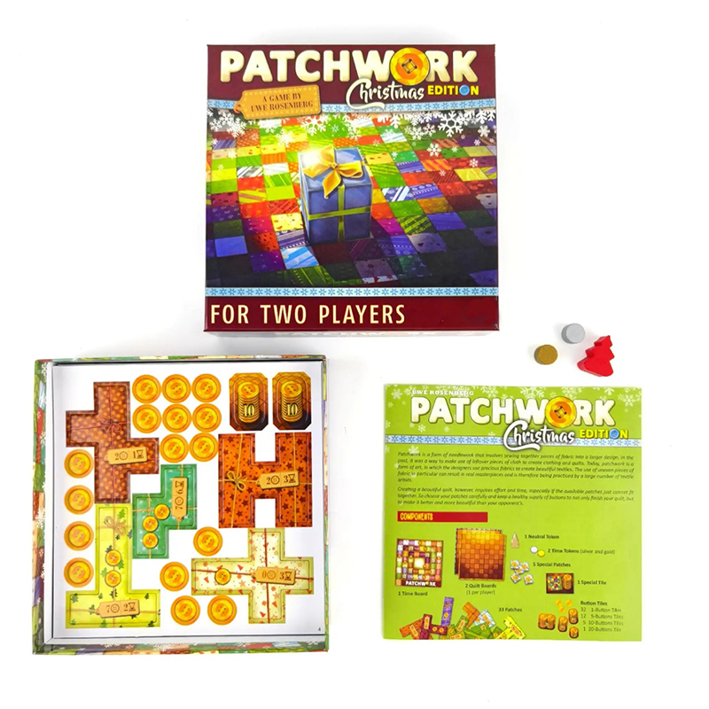 Fabric Weaving Christmas Board - đánh giá và giá Board Game Catan