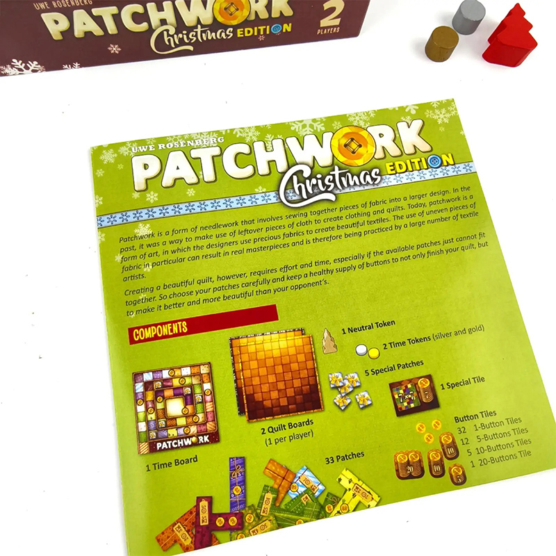 Fabric Weaving Christmas Board - đánh giá và giá Board Game Catan