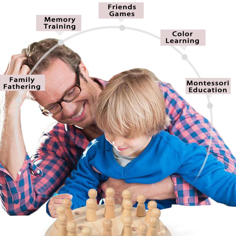 Wooden Memory Match Stick Ches - đánh giá và giá Board Game Of Life