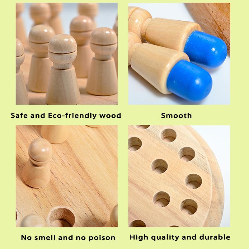 Wooden Memory Match Stick Ches - đánh giá và giá Board Game Of Life