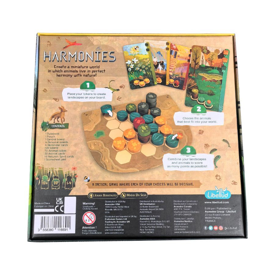 Harmonies - Board Games - Crea - đánh giá và giá Board Game Catan
