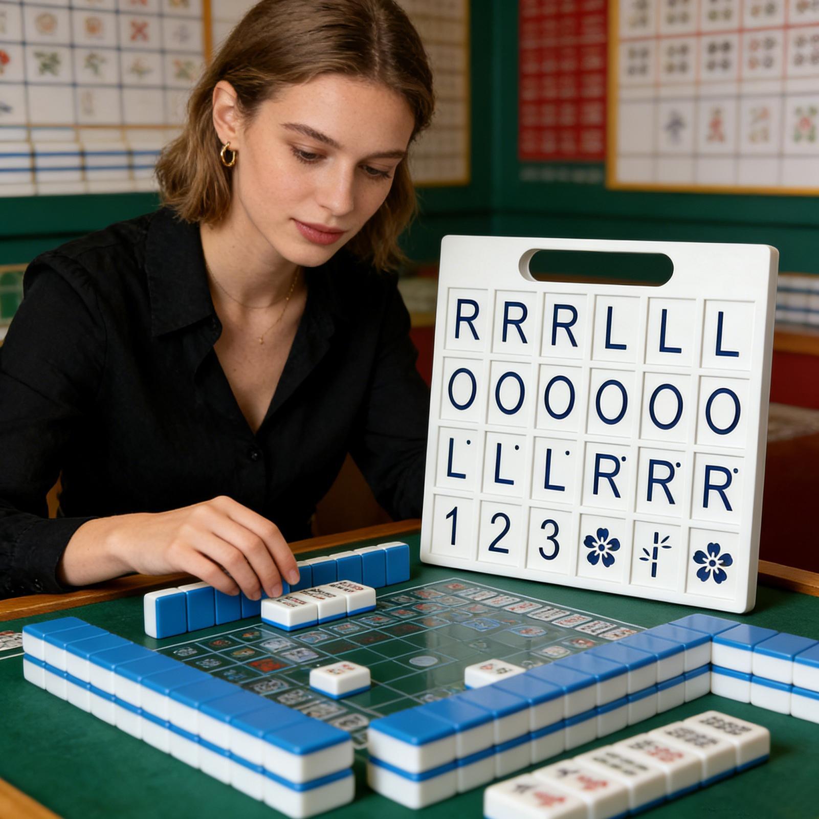 Solo Mahjong Board 24 Slots Po - đánh giá và giá Strategy Board Game